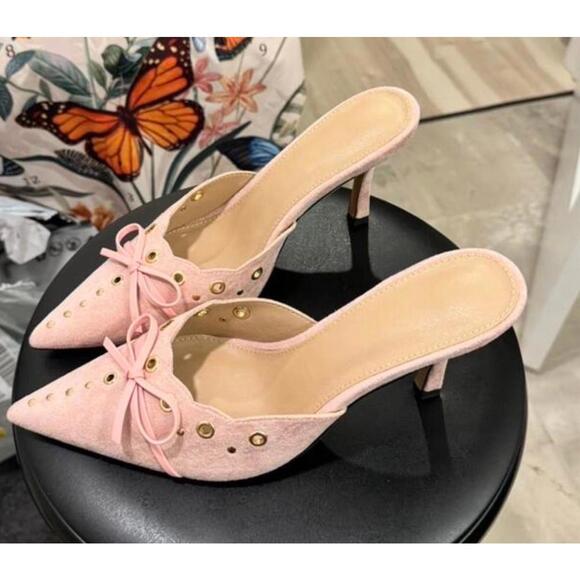 Pink kitten heels - Picture 2 of 3